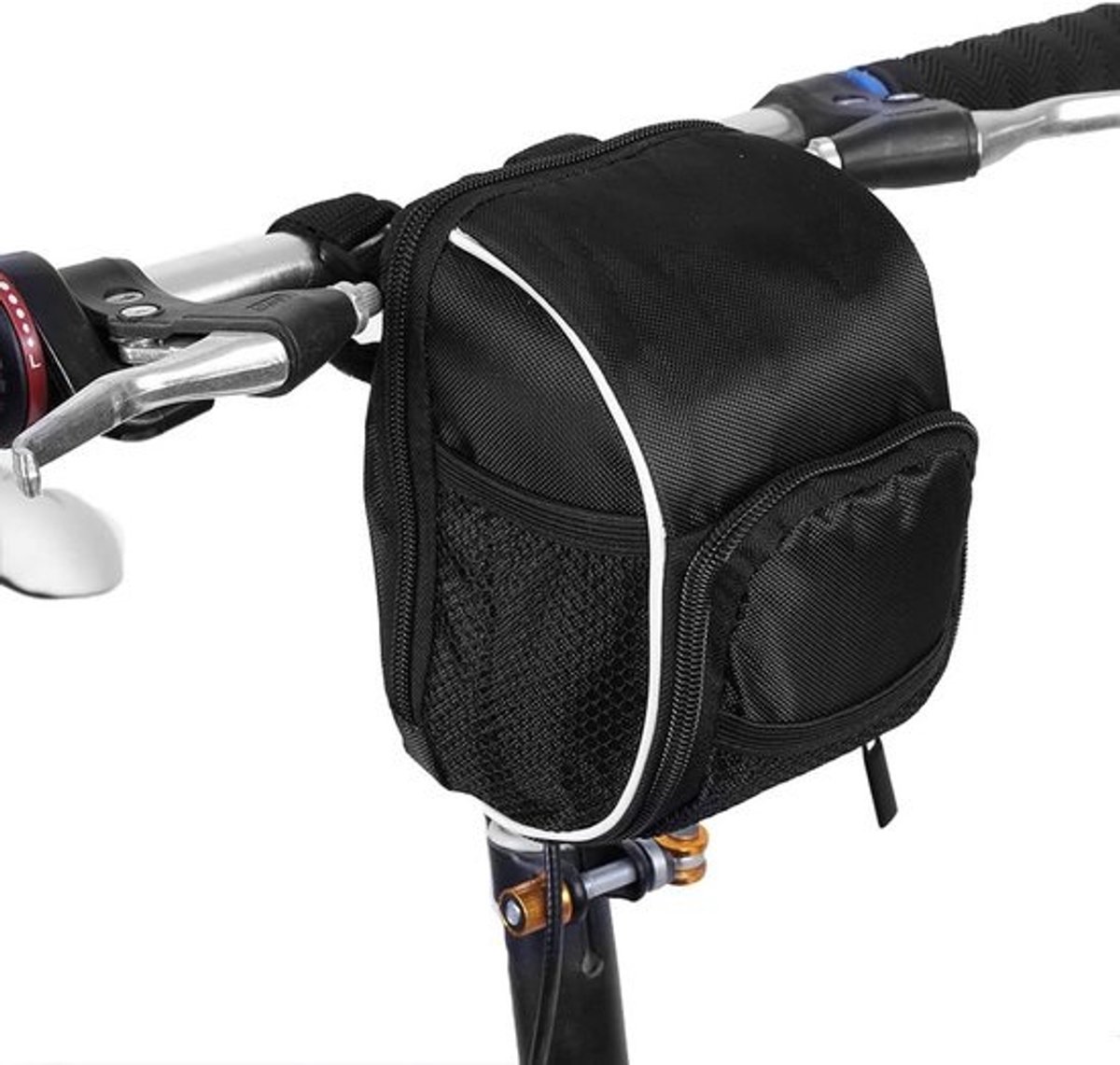 Waterdichte Stuurtas voor Fiets met Voorvak en Reflectie
