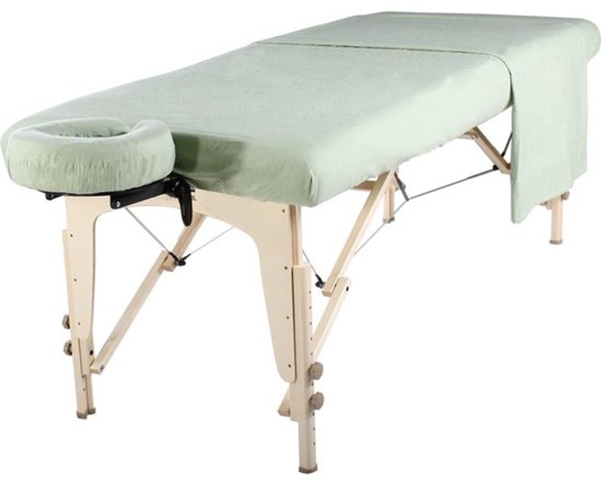 Massage Tafel Set Flanel 3-Delig: Molton Hoeslaken, Deken en Gezichtskussenhoes