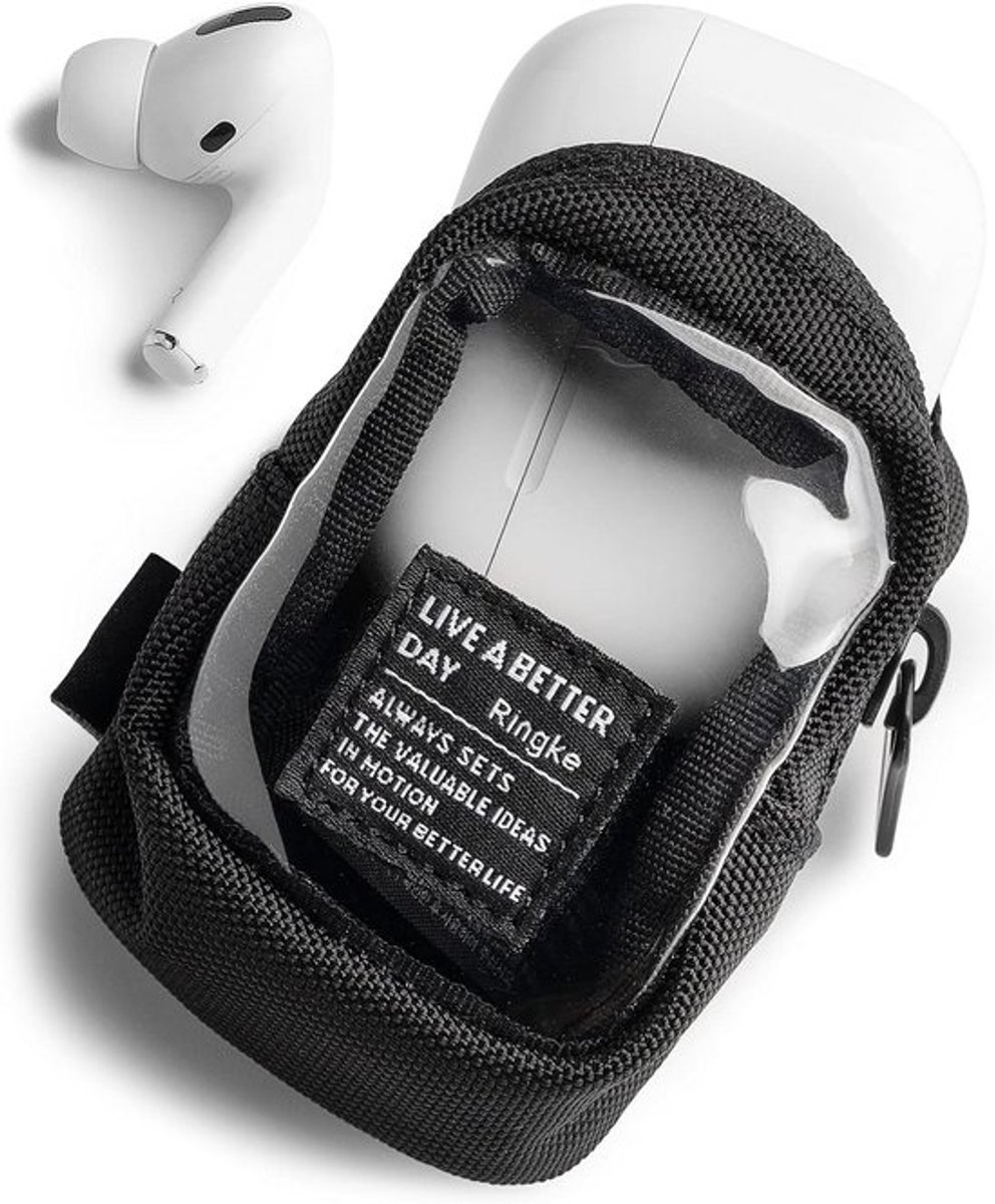 Transparant Hoesje voor AirPods Pro, 1, 2, 3 en Galaxy Buds - Compact Opberghoesje