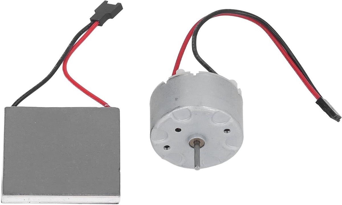 Haardventilatormotor - Vervangingsonderdeel Ventilator - Thuisverwarming Reparatie - Warmteaangedreven - Tot 200°C - Metaal