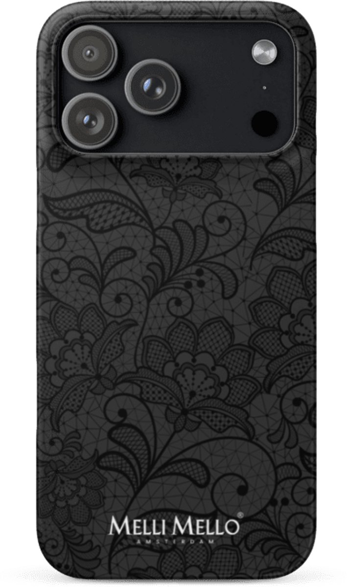 Melli Mello Telefoonhoesje Midnight Lace (Hard Case) - Apple iPhone 17 Pro Max