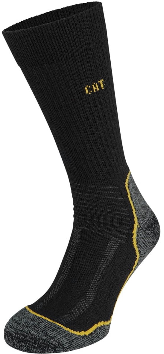 Caterpillar Wandelsokken – Heren – Comfortabele Hiking Sokken – Stevige Outdoor Sokken – 43-46 - zwart