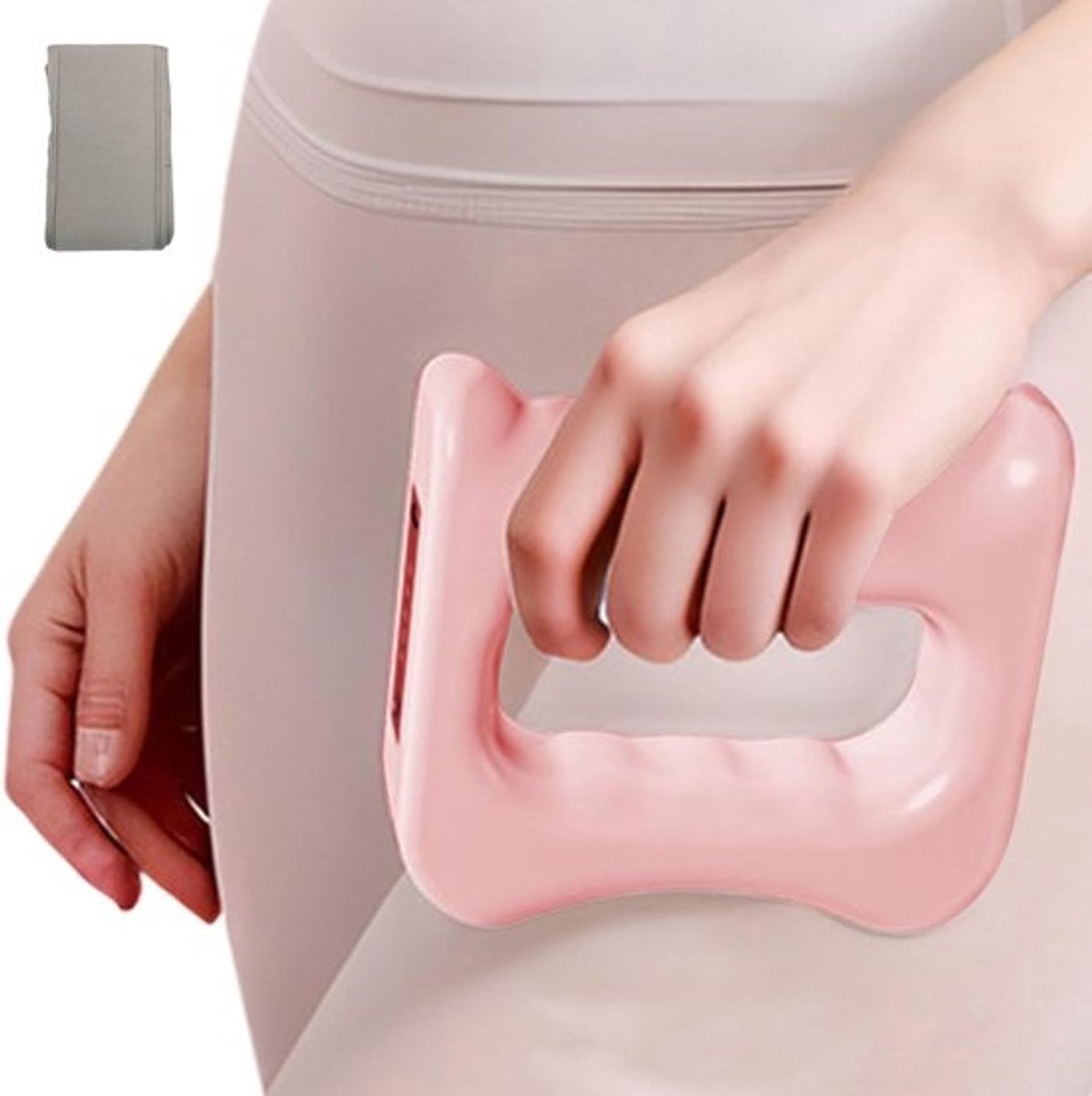 Percussie Massager - Fascia Stimulator - Spierontspanning Nek - Draagbaar Lichaamsinstrument - 16.6 x 14.6 x 9.6 cm