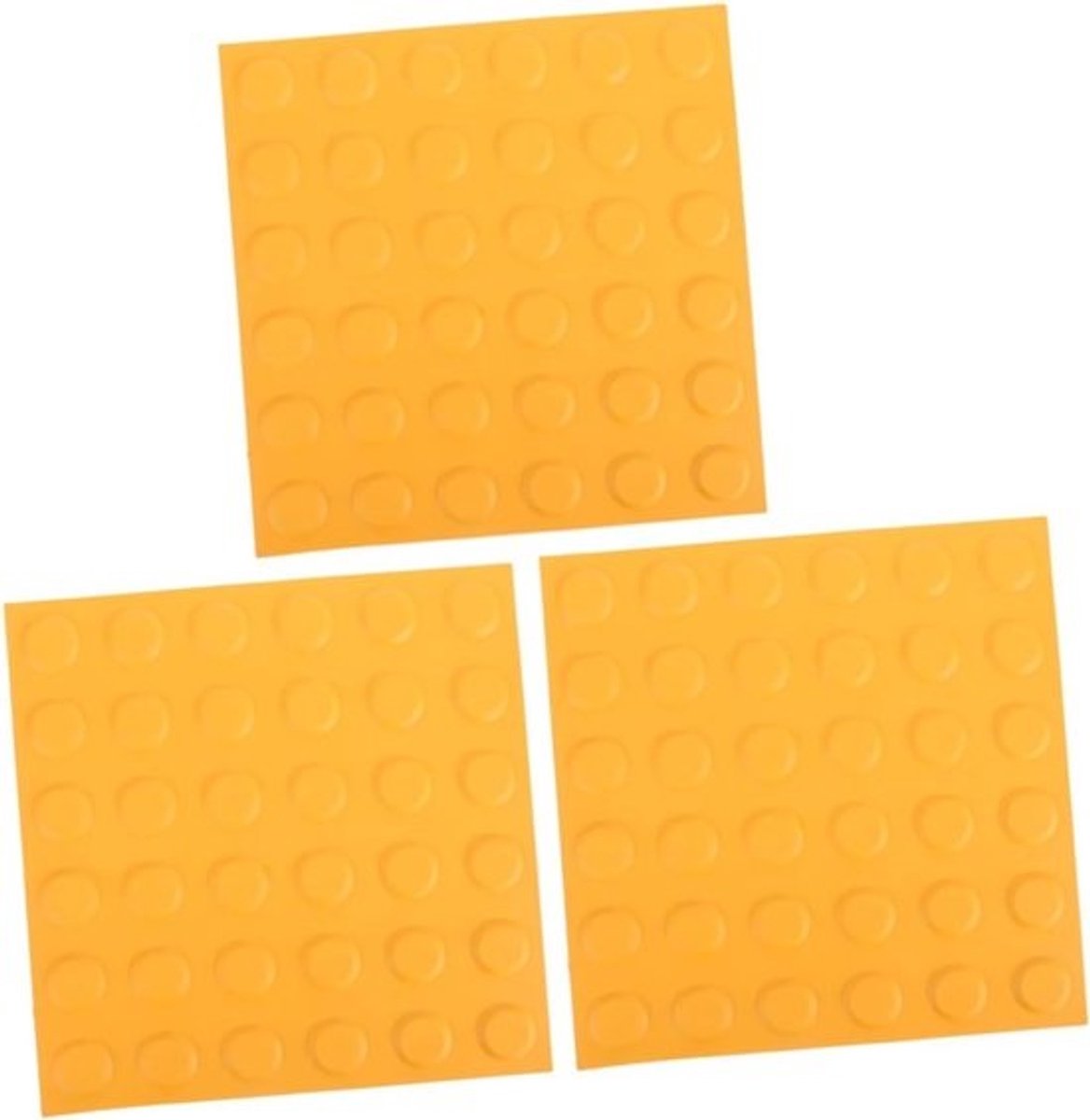 Padstenen Antislip - Tastbare Stenen - Veilig Looppad - Weerbestendig PVC - 30 x 30 cm