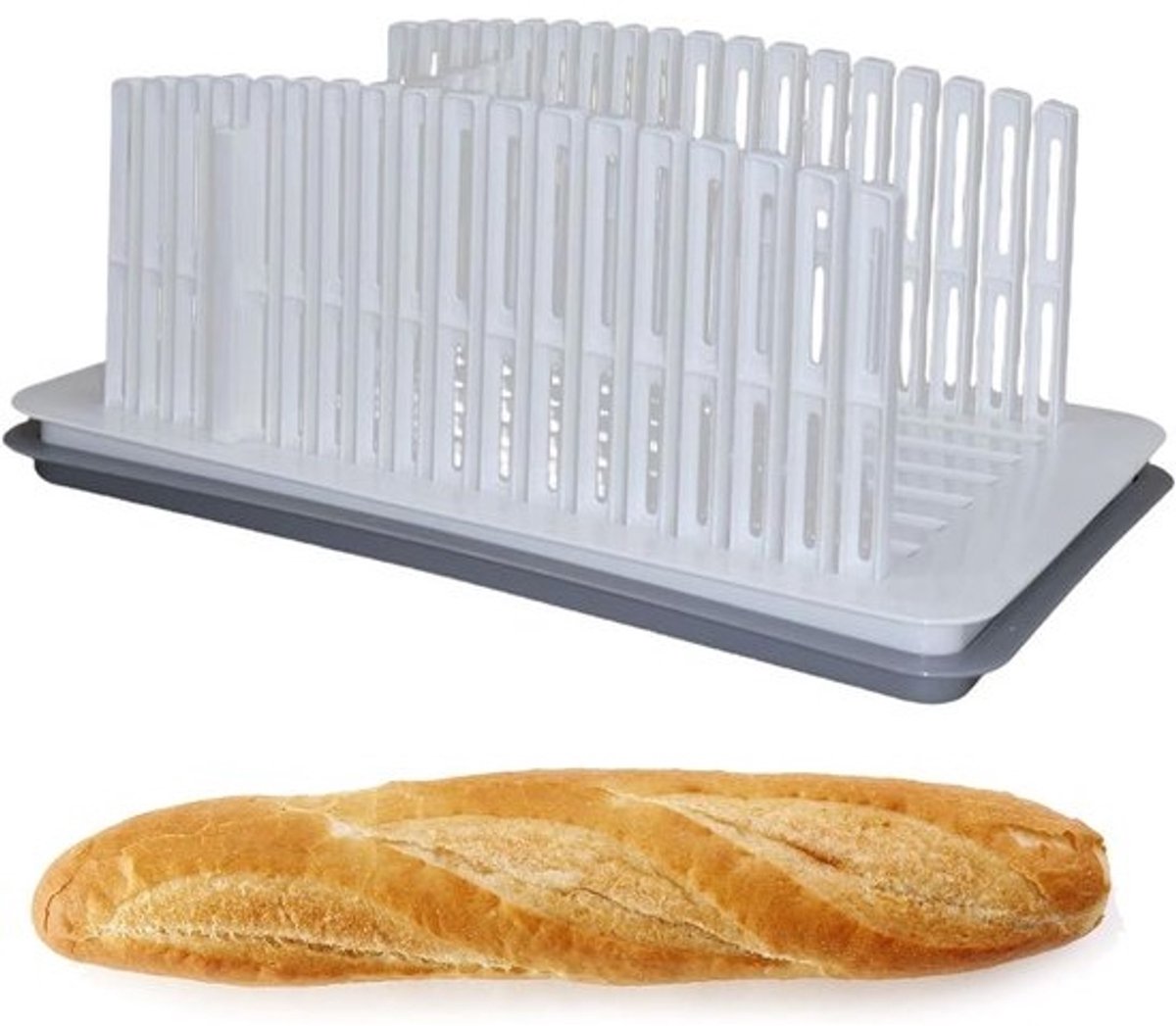 Broodsnijmachine Opvouwbaar - Brood Snijplank - Eenvoudig Brood Snijden - Multifunctioneel Keukengereedschap - 34 x 21 x 24 cm