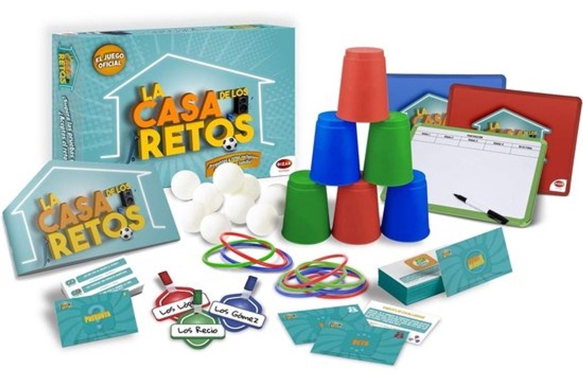 Huis van Uitdagingen - Spel voor Familie - Avondje Plezier - Gebaseerd op Televisie - Small