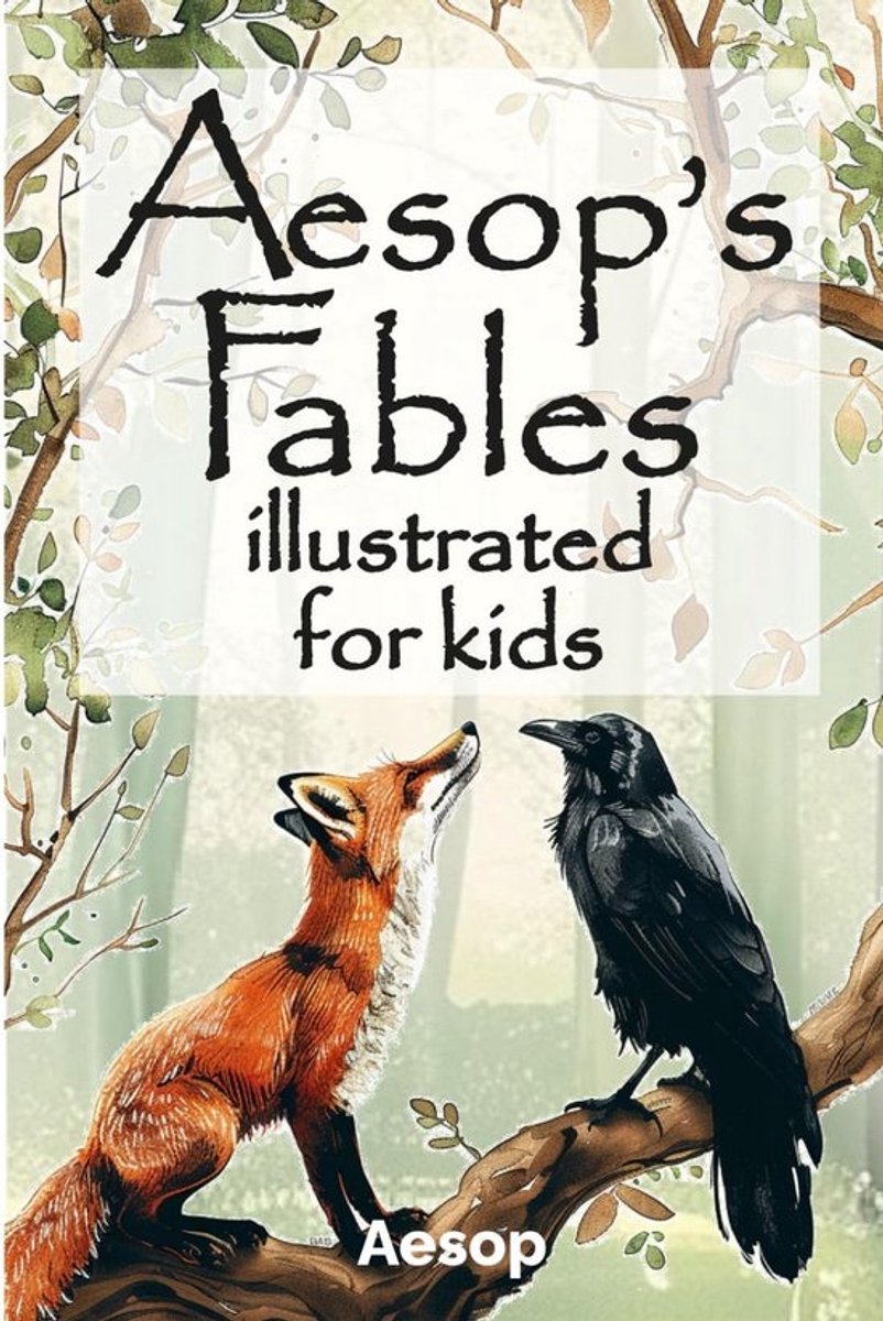 50 Sprookjes van Aesopus voor Kinderen met Realistische Illustraties