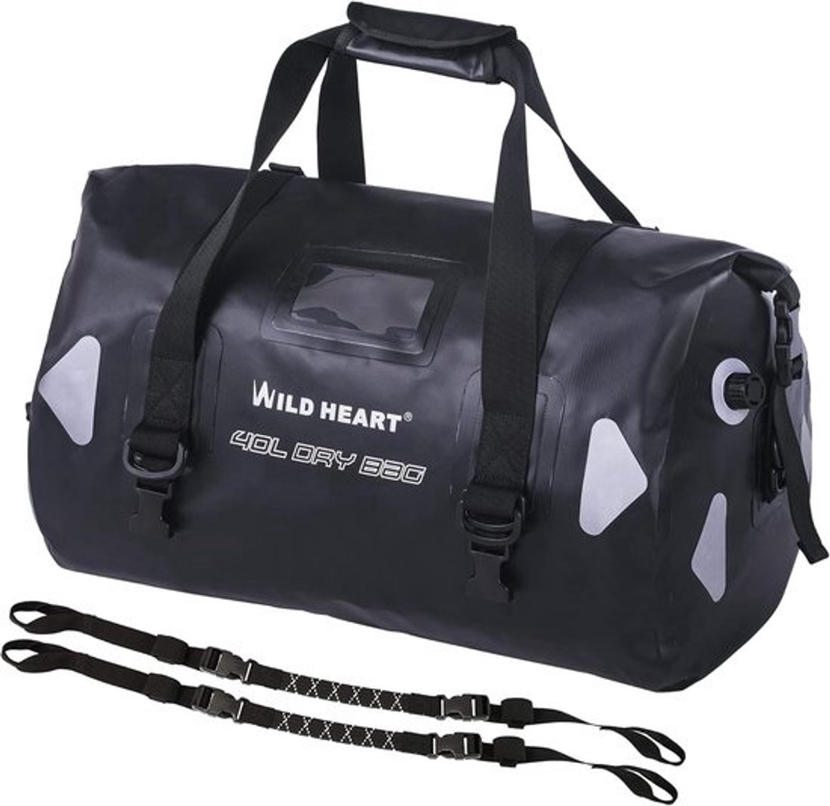 Waterdichte Motorfiets Reistas - 40L Rugzak voor Opbergen Bagage - Stevige PVC Reistas