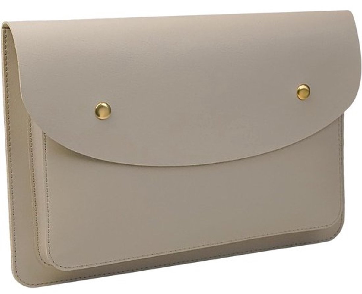 Luxe Leren Laptop Sleeve Beschermhoes voor Tablet en Notebook