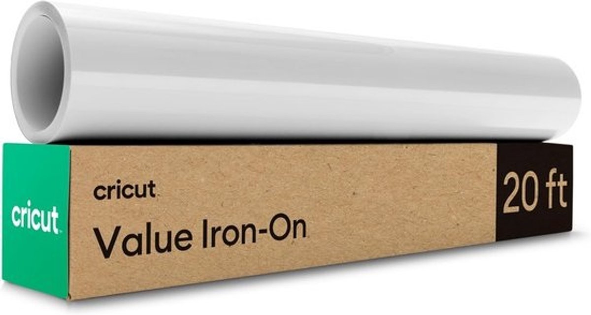 Iron-on Heat Transfer Vinyl Roll 30.5 cm x 6 m voor Cricut Snijmachines