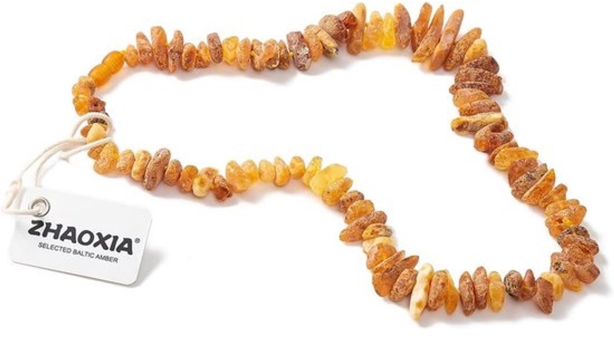 Natuurlijke Barnstenen Halsband voor Hond of Kat - 100% Echt Baltisch Amber - 41 cm