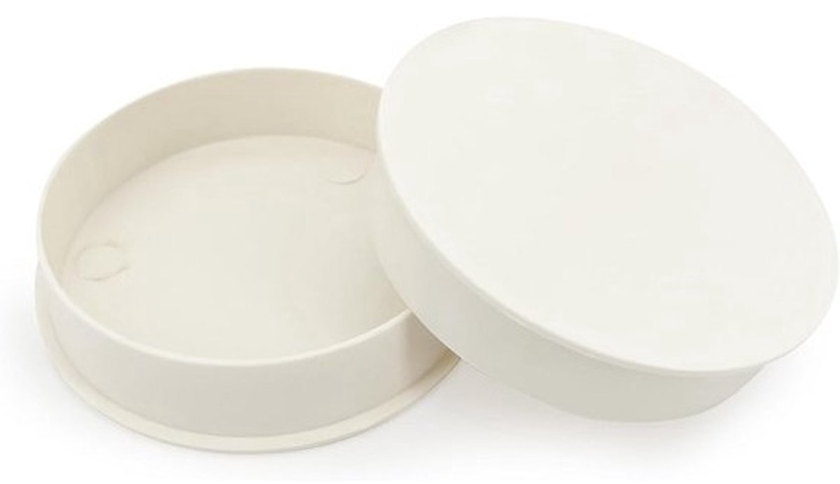 2x Eindstop voor Drainagebuis DN 75 - PVC Buisafsluitstop voor 75mm Afvoerbuis