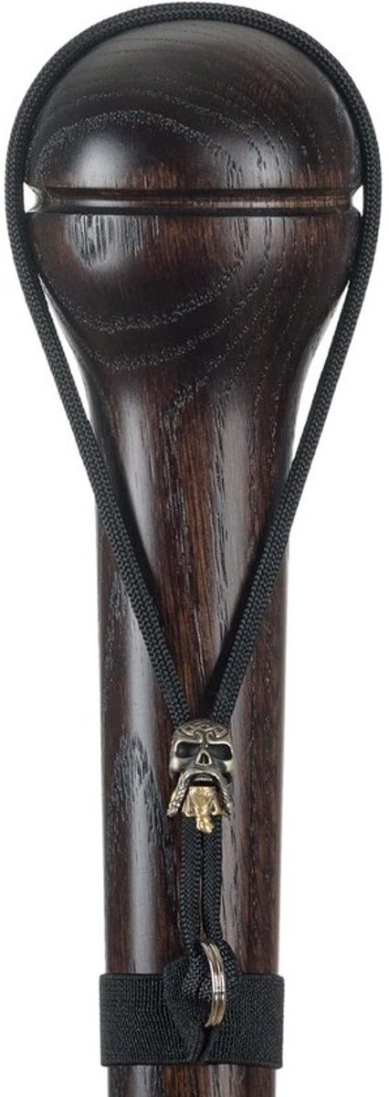 Houten wandelstok - Steunstok - Dagelijkse ondersteuning - Handgemaakt design - 91 cm - Natuurlijk hout