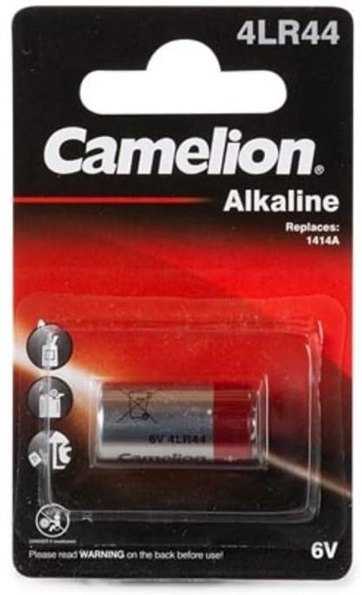 Alkalische 4LR44 6V Batterij voor Camera's en Apparaten