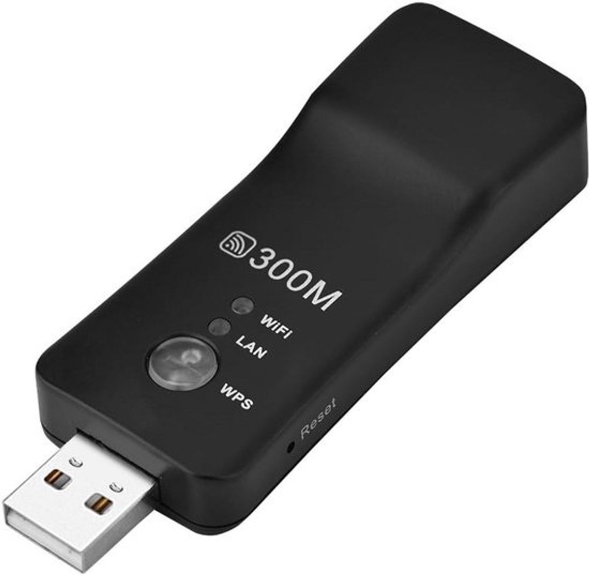 Draadloze Netwerkadapter - Wifi Versterker Repeater - Internet Uitbreiden - Mini USB Ontwerp - 83 x 26 x 14 mm
