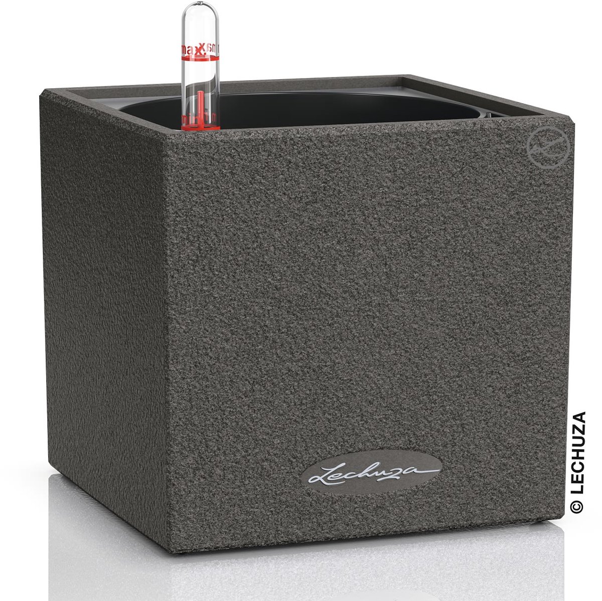 Lechuza Canto Stone 14 - Planter - with removable inner pot