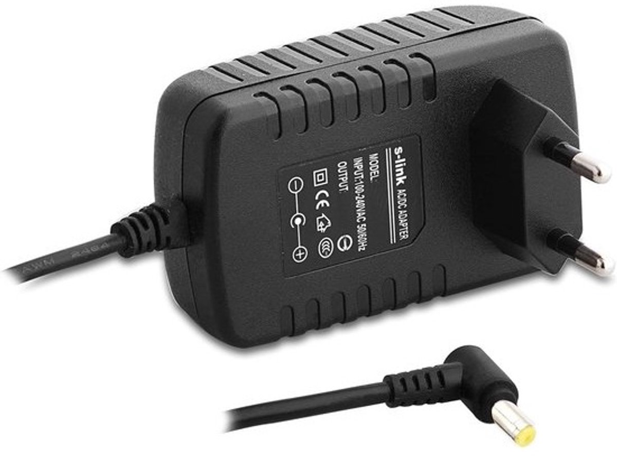 Universele 9V 2A Tablet Adapter met 2.5x0.8x10mm Plug en 1.2m Kabel