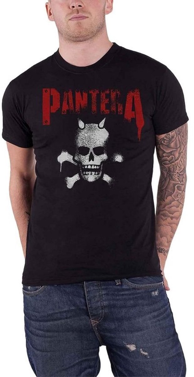 Band T-shirt - Muziek Shirt - Vrije Tijd - Officieel Gelicentieerd - 24x22x2 cm - Zwart