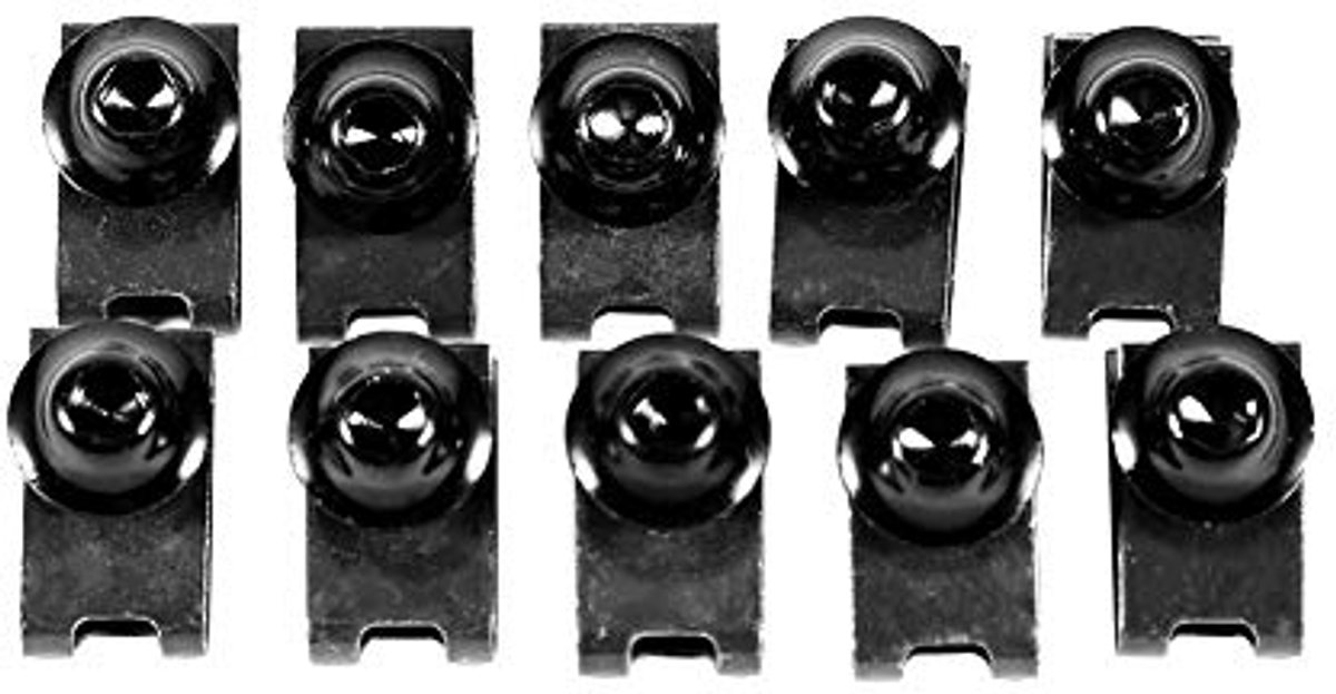 Keenso Koppelingsschroeven 10 stuks voor motorfiets default zwart-Motorfiets Clip - ShopVlot