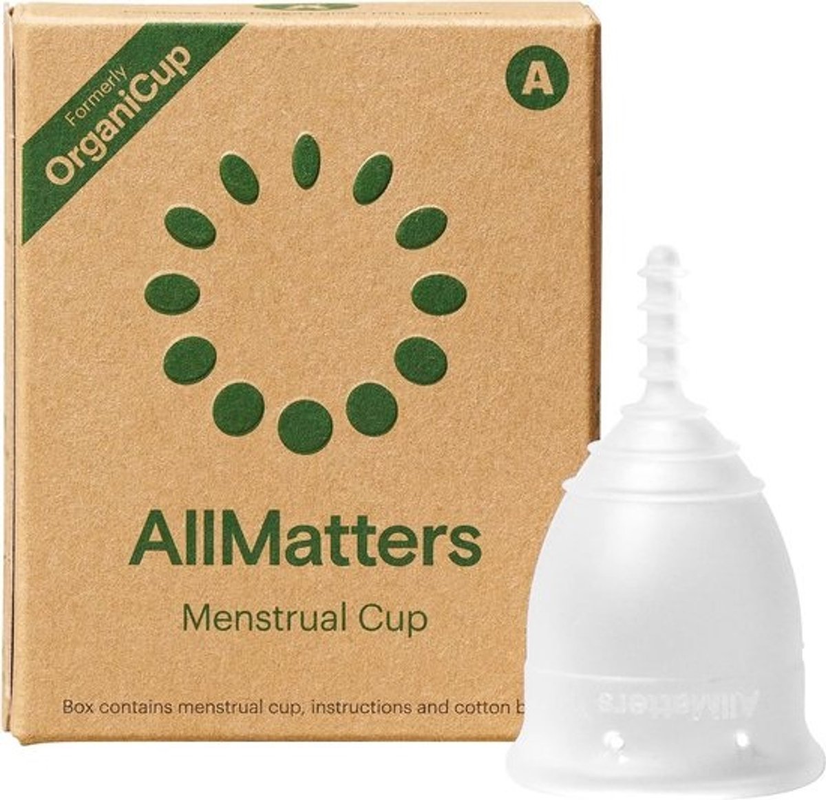 Herbruikbare Menstruatiecup Maat A/Small - Duurzaam Alternatief als Vervanging voor Tampons en Maandverband