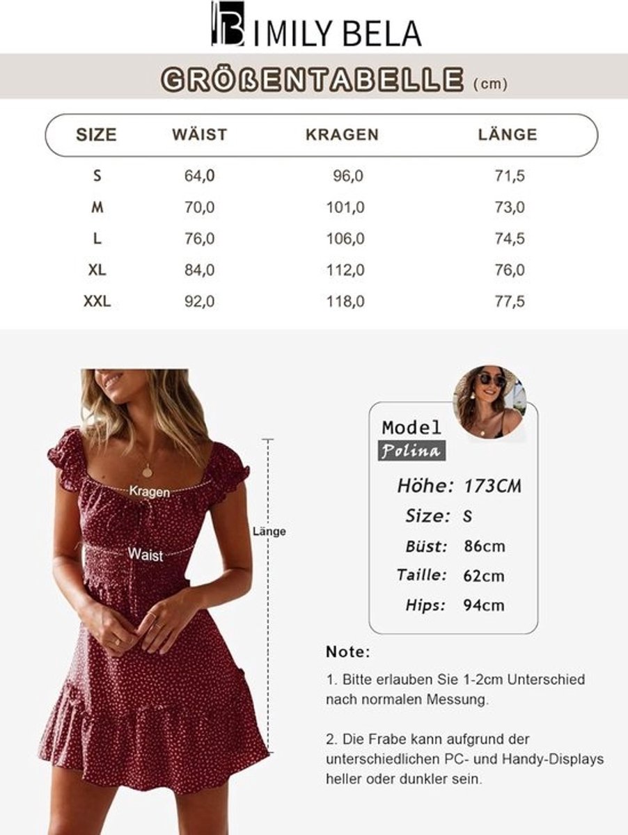 Zomerjurk dames A-lijn met ruches V-hals mini