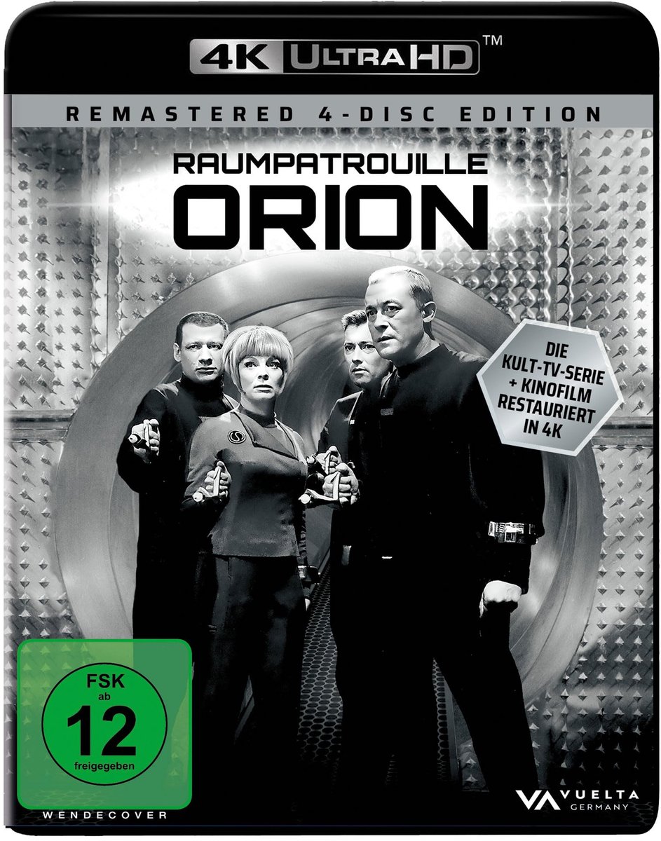 Raumpatrouille Orion - Remastered 4-Disc-Edition (4 4K Ultra HD) - ShopVlot