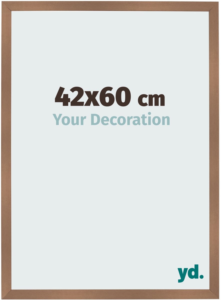 Your Decoration - Fotolijst 42x60 cm - MDF - Koper Decor - Bologna
