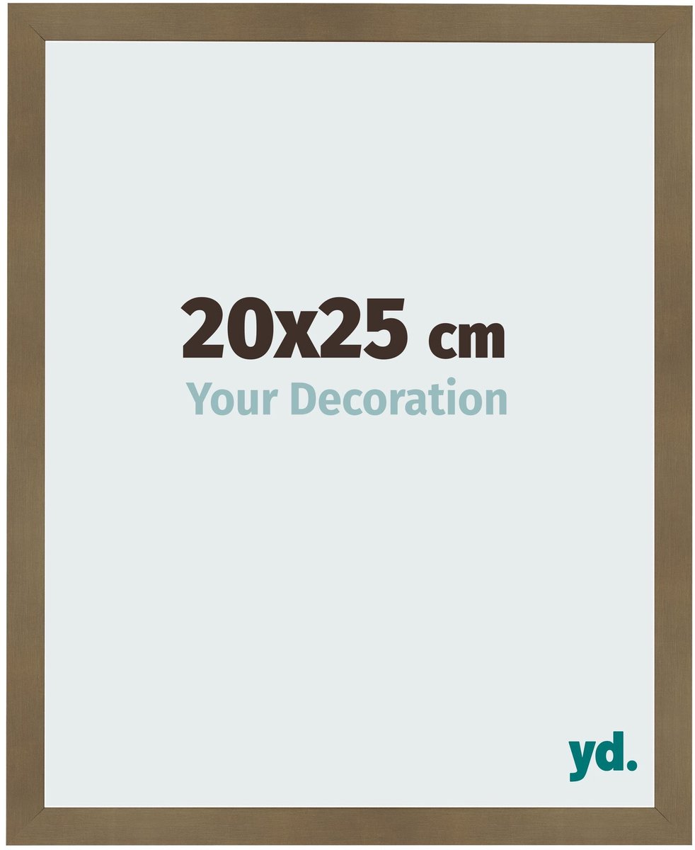 Your Decoration - Fotolijst 20x25 cm - MDF - Brons Decor - Bologna