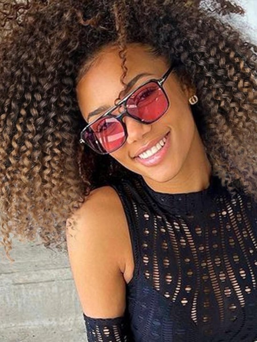Afro Kinky Curly Crochet Haarverlenging Jerry Krul Korte Passion Twist Synthetisch Haar 6 Stuks