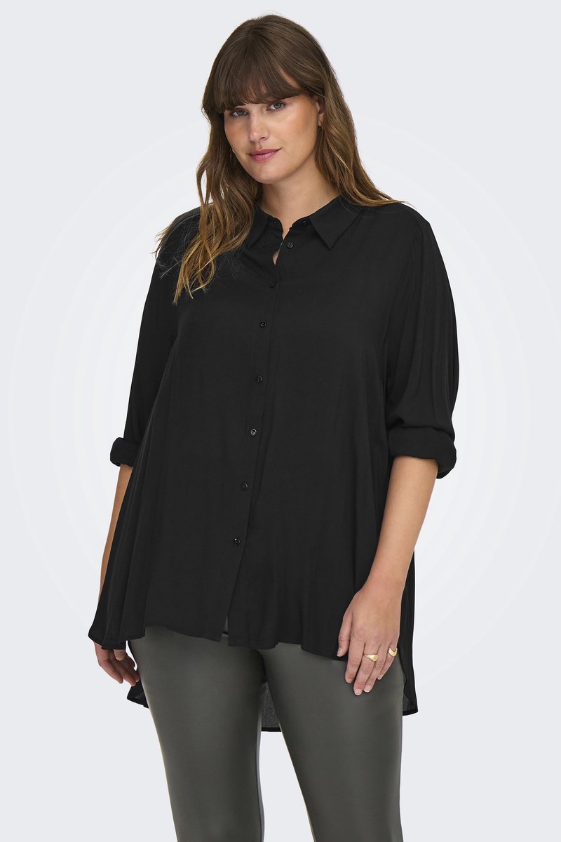 ONLY CARMAKOMA - CARFREYJA L/S LONG SHIRT WVN - Dames - Blouses