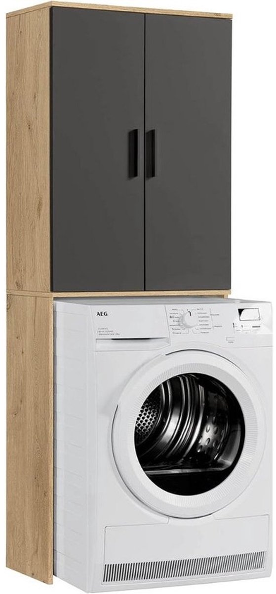 Wasmachine Ombouw - Opbouwmeubel Kast - Meubel Rek - Ruimtebesparend