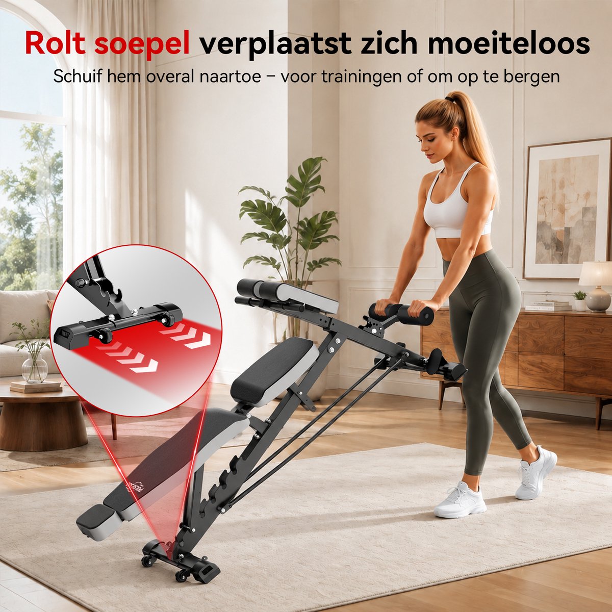 PULSE360 PULSE360 Fitnessbank Core Trainingsbank - afbeelding 3