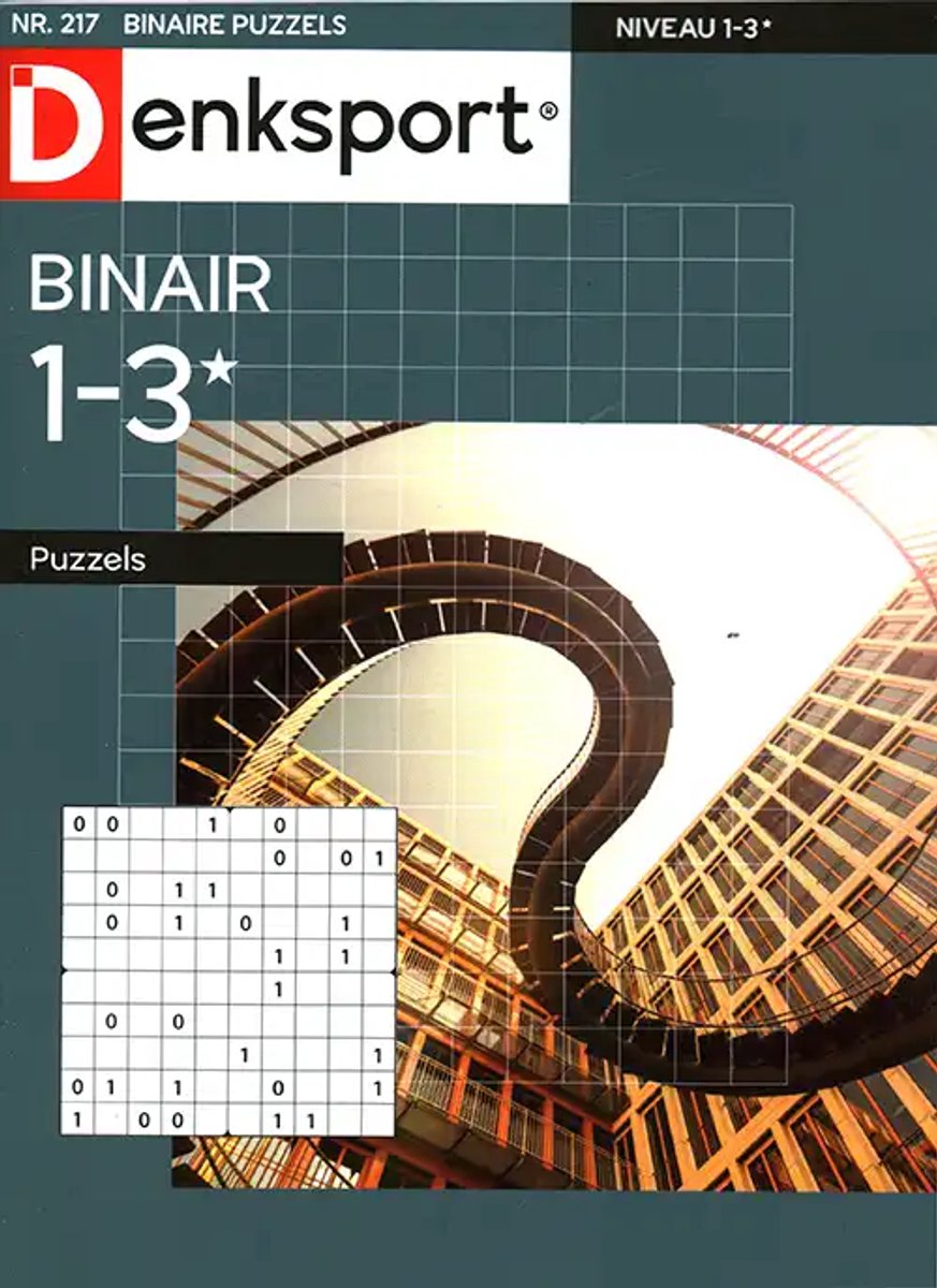Denksport Binair Puzzels - 217 2026