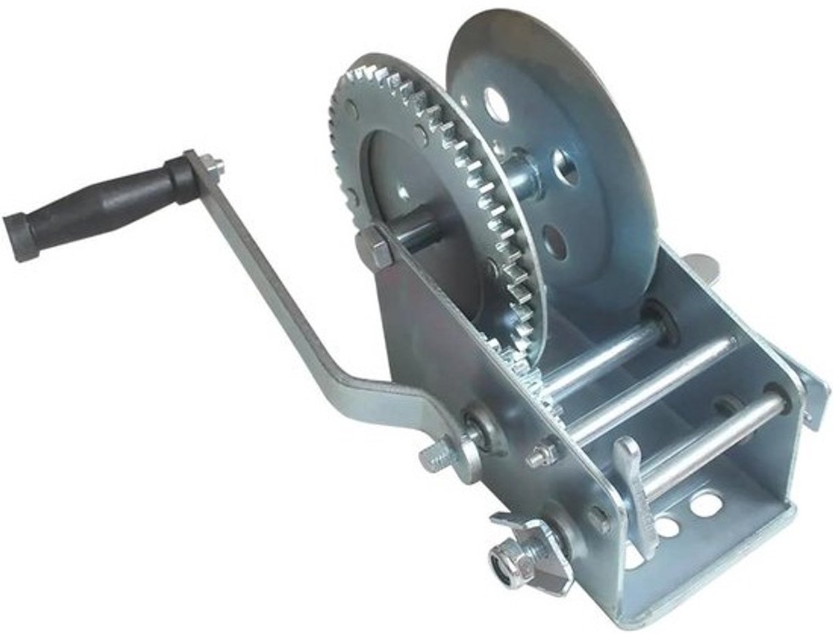 Handmatige Lier - Slingerlier Hefgereedschap - Laden en Slepen - Zwaar Stalen Frame - 500-800 lbs - Verzinkt