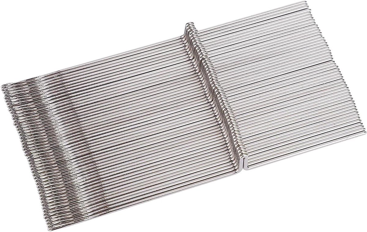 Breimachine Naalden - Naaigereedschap - Breien - Duurzaam Staal - 50 Stuks - Zilver