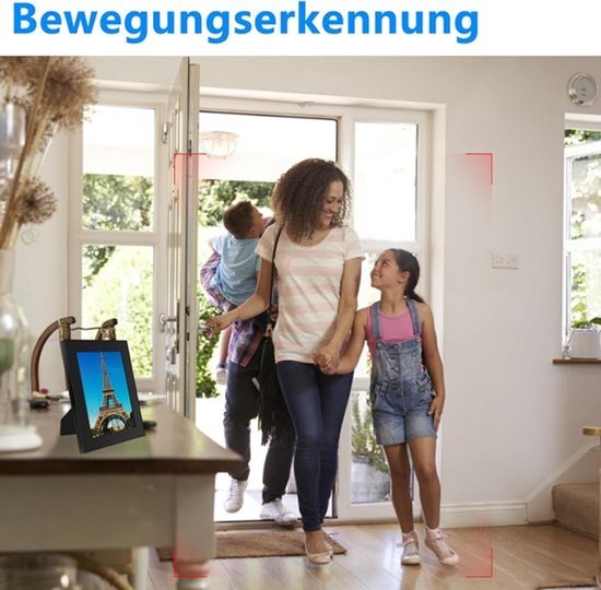 Verborgen Camera - Mini Spycam - Beveiliging Binnenshuis - Bewegingsdetectie Melding - 1080p HD - Zwart — afbeelding 3