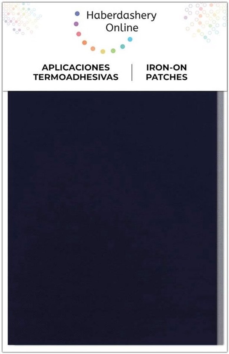 Reparatie Patch 40 x 12 cm - Blauw - Kleding Herstellen en Versieren