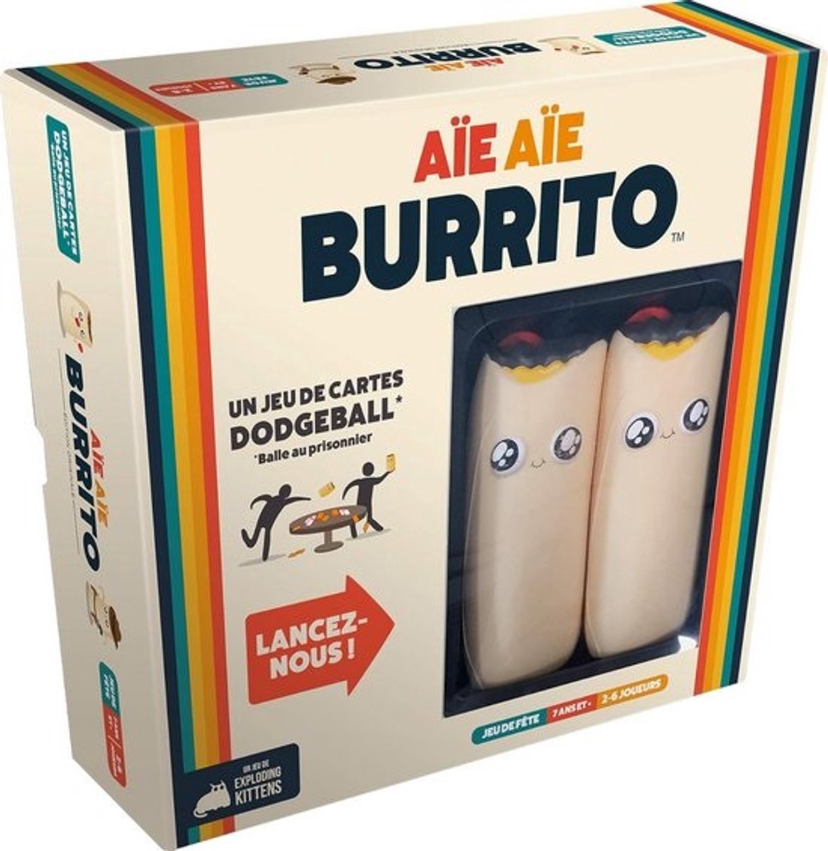 Ouch Burrito | Gezelschapsspel voor 2-6 spelers | Geschikt voor 7 jaar en ouder | Spelen in 15 minuten