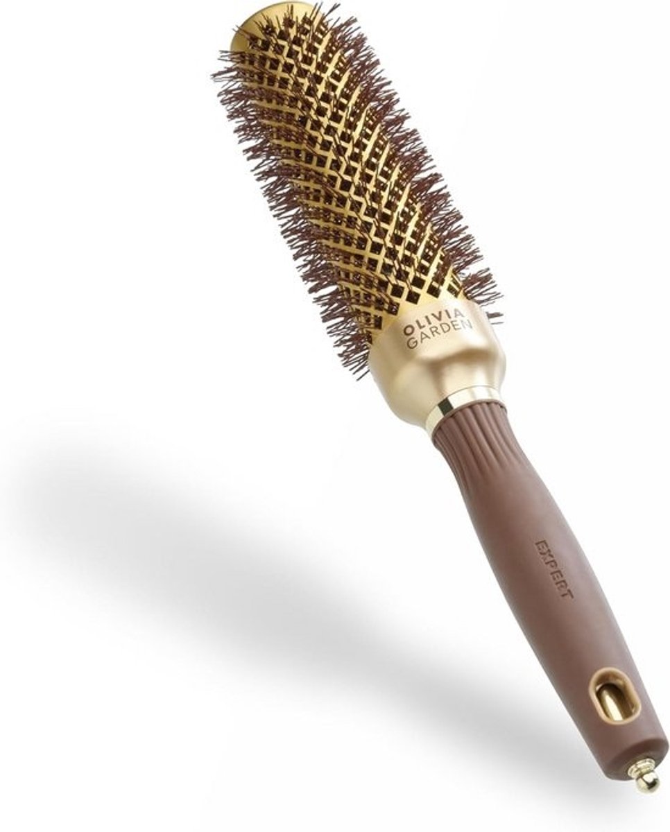 Ronde Keramische Borstel voor Snelle Blowouts – Professioneel Haarstyling Gereedschap