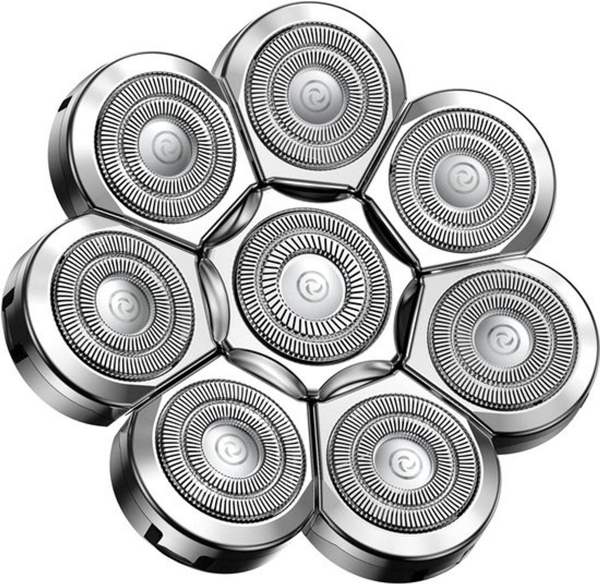Universele Scheerkoppen 8D Precisie Vervanging voor Elektrische Scheerapparaten