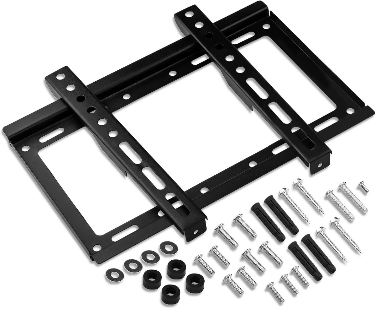 Verstelbare TV Wandbeugel voor 14-47 Inch LED/LCD/OLED Televisies, VESA 200x200 mm, Tot 25 kg, Ruimtebesparend en Eenvoudige Installatie