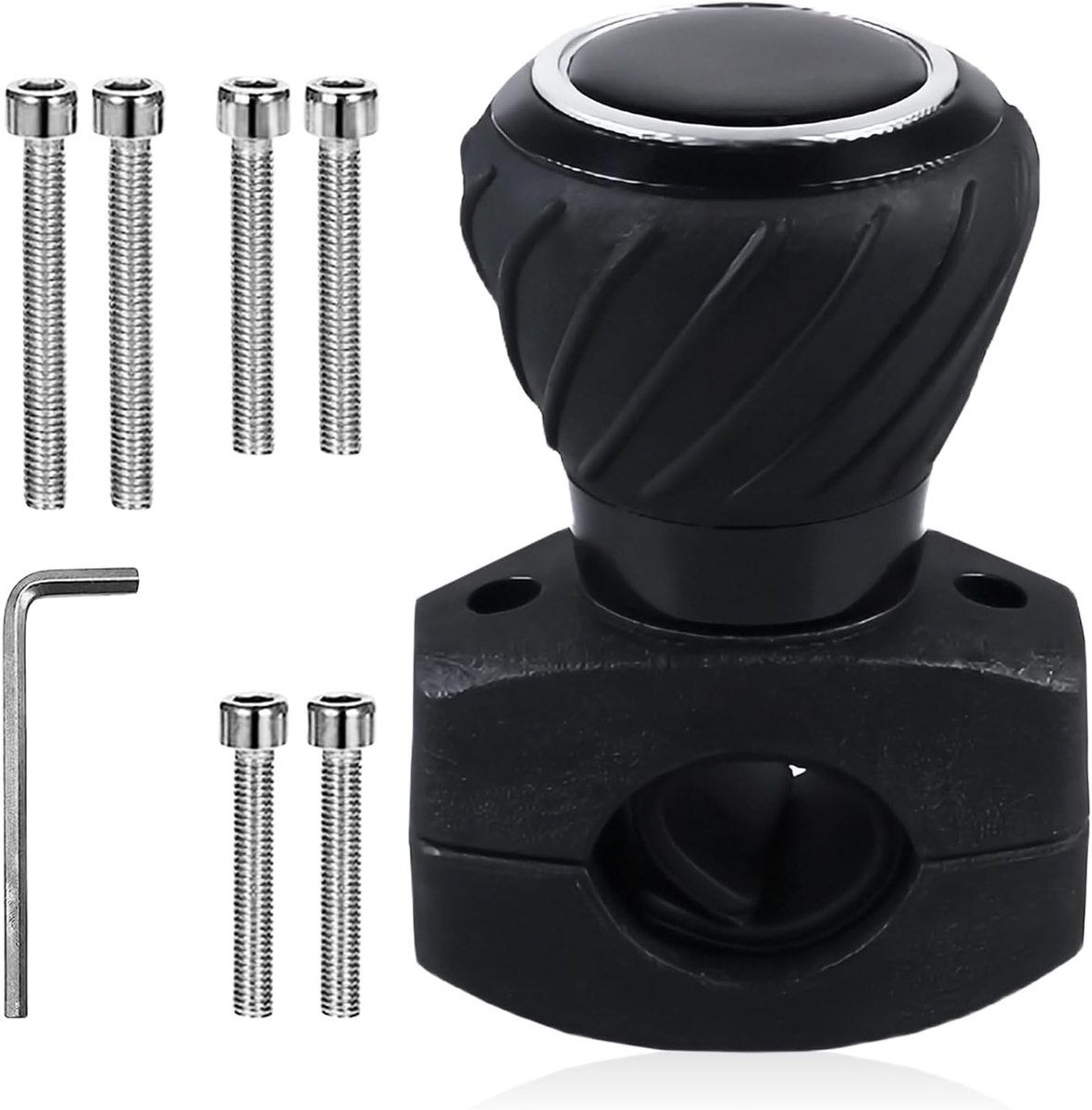 stuurknop spinner, 360° universele autostuurknop, stuurknop, stuurhulp, universele draaiknop voor auto, tractor, vrachtwagen, auto's en zitmaaier