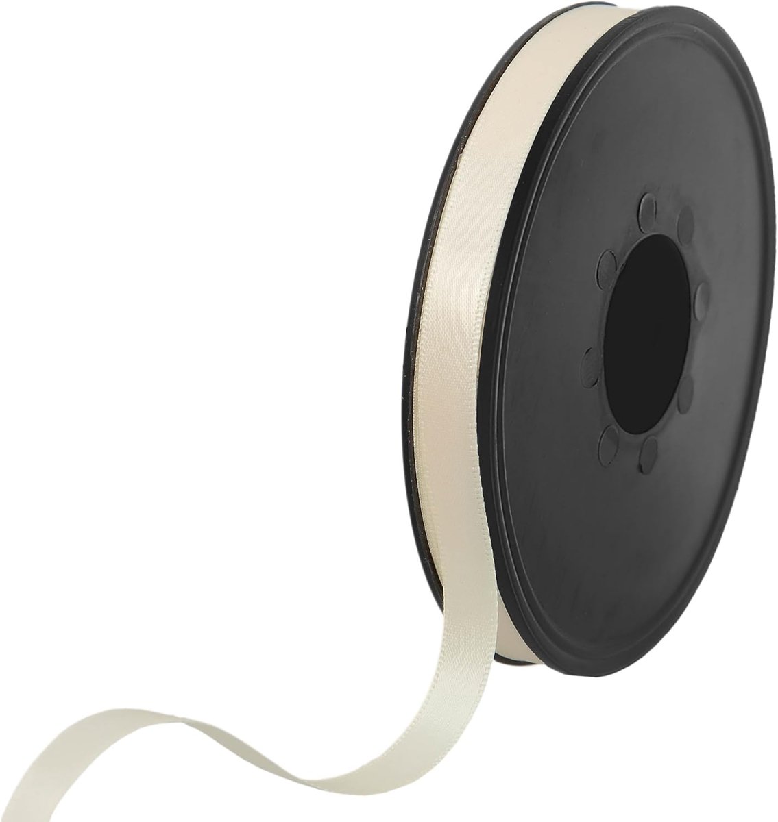 lint - 100% polyester dubbelzijdig satijnen lint voor bruiloften, cadeauverpakking, bloemstukken, handwerk, taarten, strikken, versieringen, 9 mm x 25 m