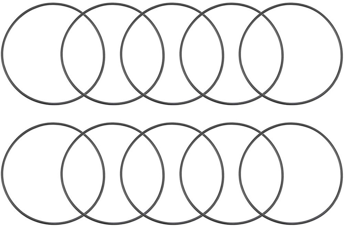 O-ringen nitrilrubber 43 mm-79 mm binnendiameter 1,5 mm breedte ronde afdichting 60 mm x 63 mm x 1,5 mm