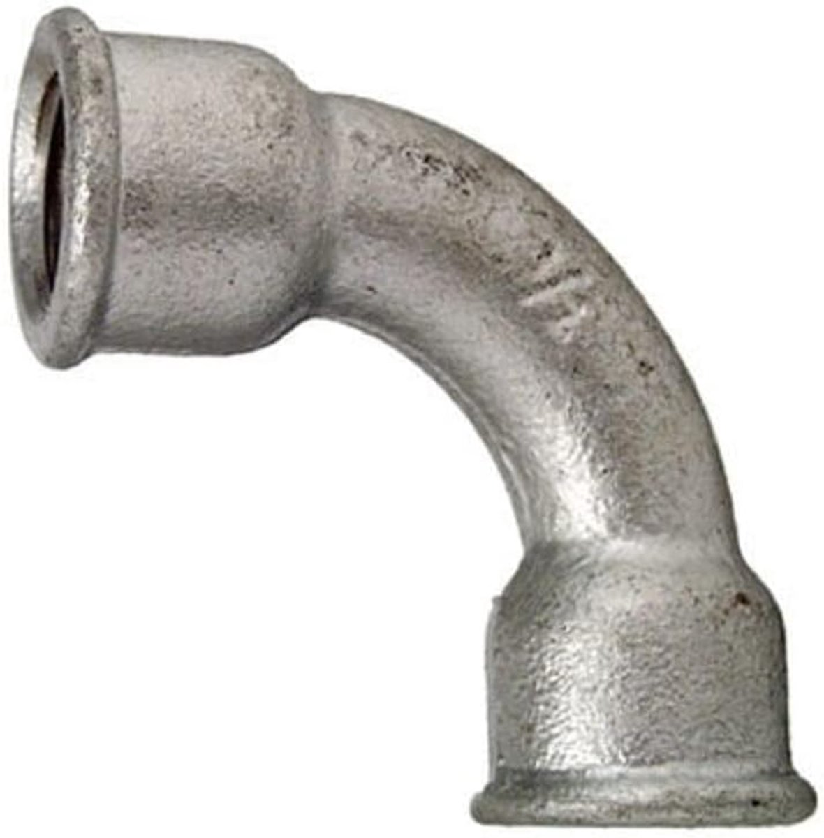 Verzinkte boog 90 graden, I/I,1 inch, VFB21