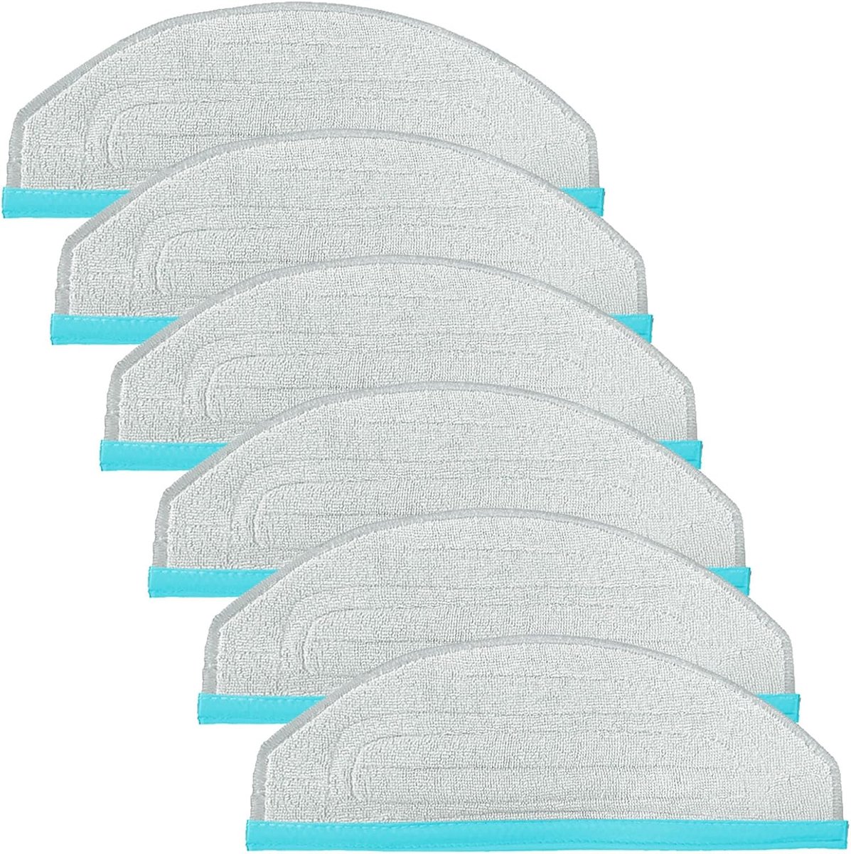 6 stuks wisdoeken voor Yeedi, originele accessoires, reserveonderdelen, wisserdoeken, accessoires voor Yeedi, robotstofzuiger, dweildoeken voor Yeedi, accessoireset voor Cube robotstofzuiger