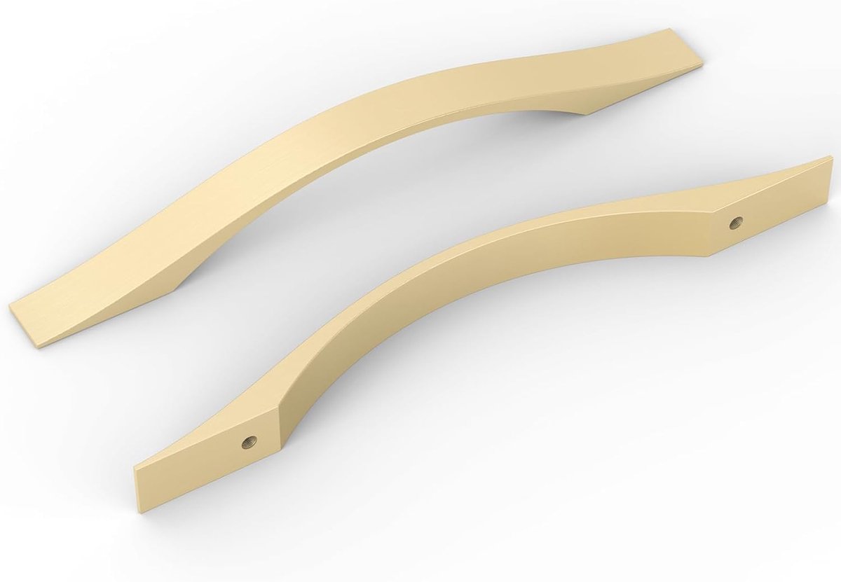 10 stuks kastgrepen, meubelgrepen, messing, 128 mm gatafstand, keukengrepen, meubelgrepen, ladegrepen, handgrepen voor keukenkasten, kasten, ladegrepen