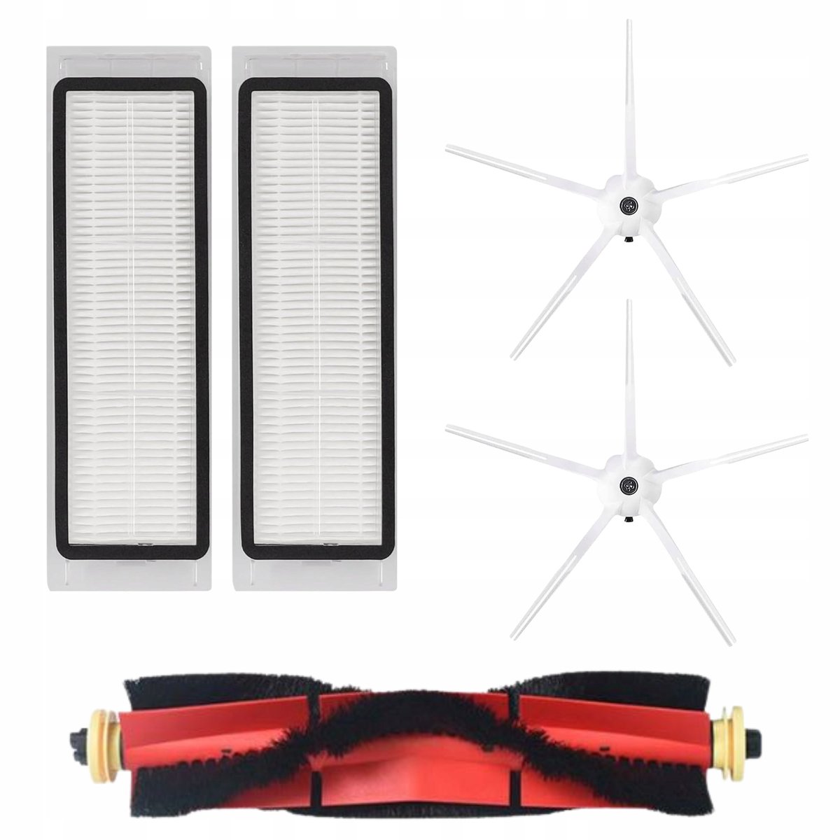 AreoSe - Onderhoudsset met filters en borstels voor RoboRock S5max / S6 Pure / S6 / S6 max / E4