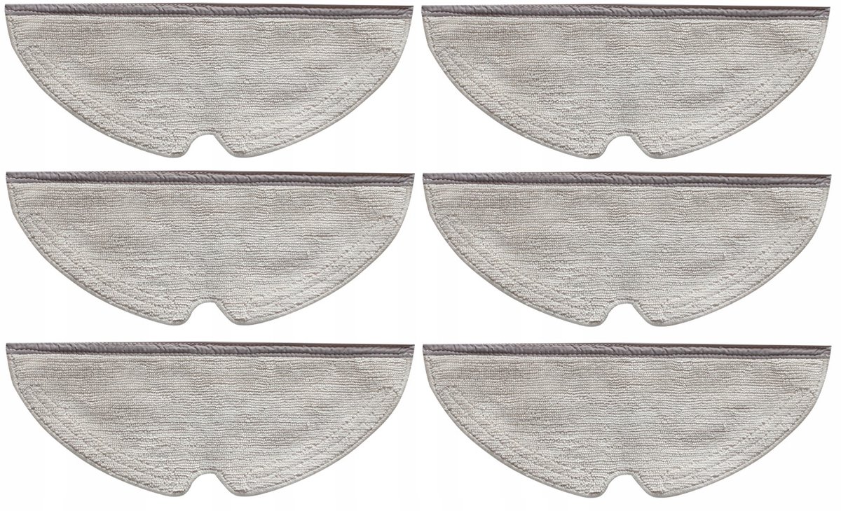 AreoSe - Dweilpads voor Roborock S50 S5 max S6 - 6 stuks