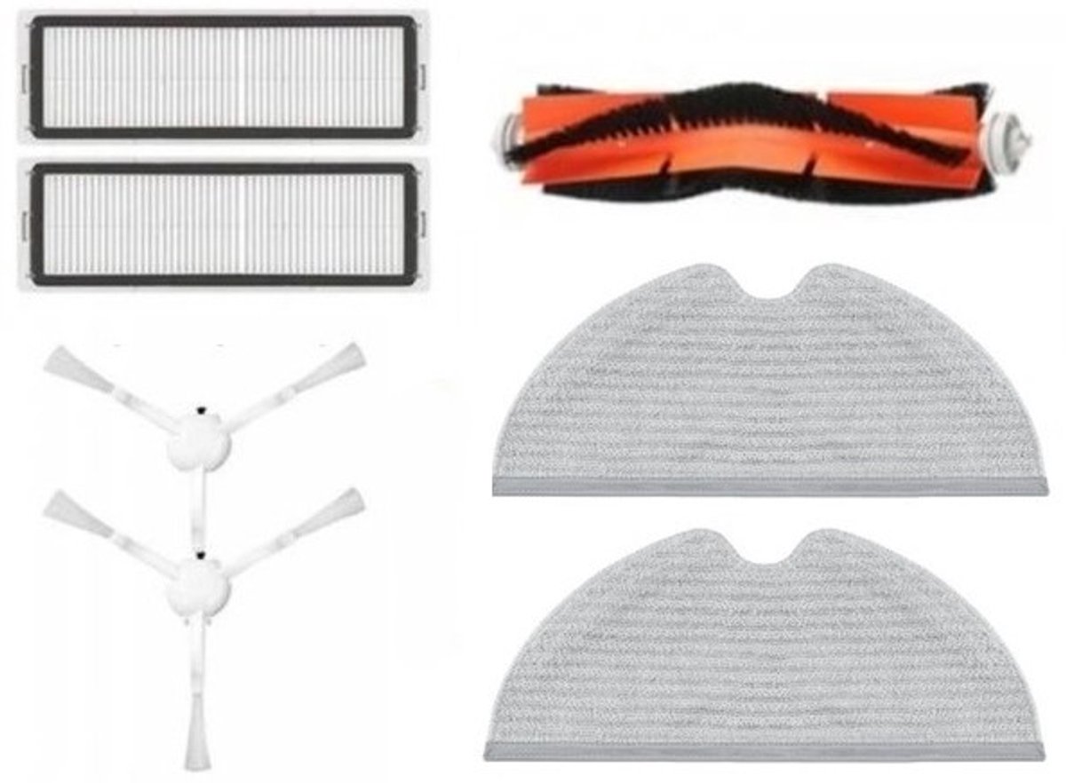 AreoSe - Accessoireset voor Xiaomi Mi Robot Vacuum Mop 1C | Mop 2 Pro +